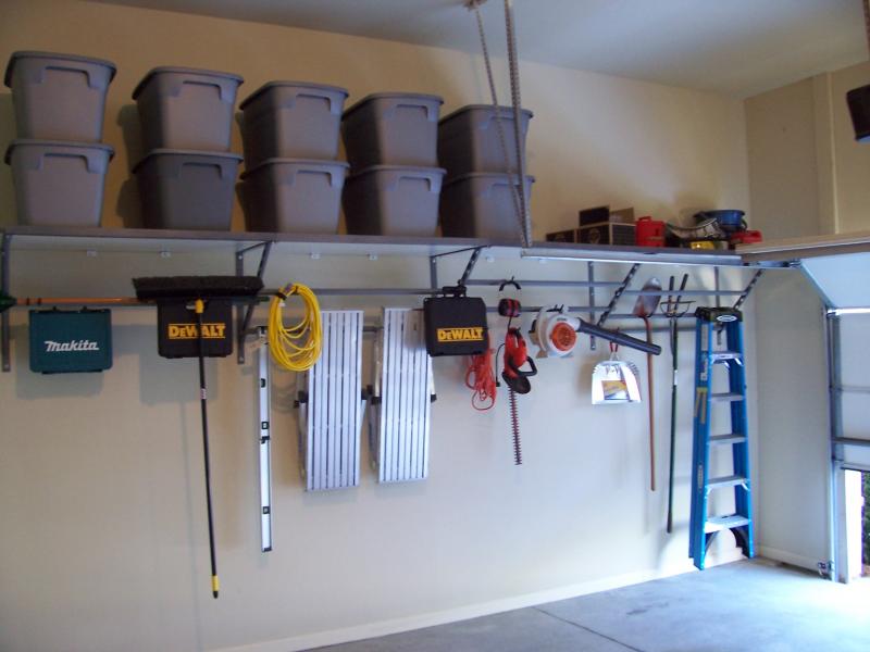 Monkey bar best sale storage installation